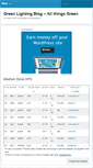 Mobile Screenshot of greenlighting.wordpress.com