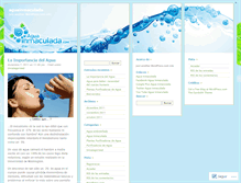 Tablet Screenshot of aguainmaculada.wordpress.com