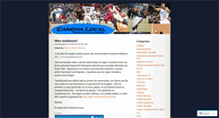 Desktop Screenshot of canchalocal.wordpress.com