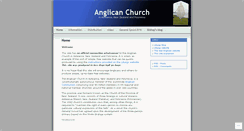 Desktop Screenshot of anglicananzp.wordpress.com