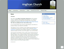 Tablet Screenshot of anglicananzp.wordpress.com