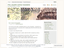Tablet Screenshot of happylittlevegemite.wordpress.com