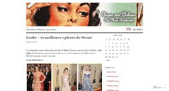 Desktop Screenshot of chiquesemchilique.wordpress.com
