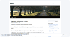 Desktop Screenshot of ezisz.wordpress.com