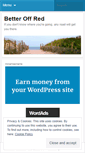 Mobile Screenshot of betteroffred.wordpress.com