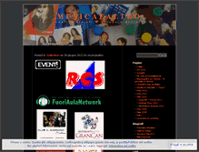 Tablet Screenshot of musicaealtro.wordpress.com