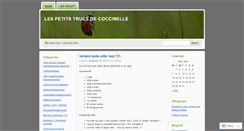 Desktop Screenshot of coccinelle85.wordpress.com