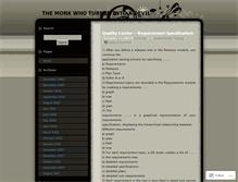 Tablet Screenshot of bluedominos.wordpress.com