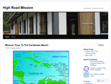 Tablet Screenshot of highroadmission.wordpress.com