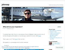 Tablet Screenshot of johnsep.wordpress.com