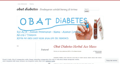 Desktop Screenshot of obatdiabetes1111.wordpress.com