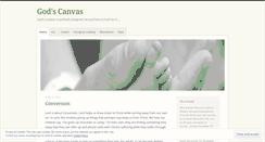 Desktop Screenshot of godscanvas.wordpress.com
