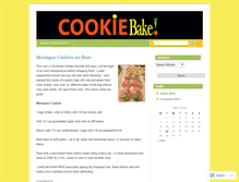 Tablet Screenshot of cookiebake.wordpress.com