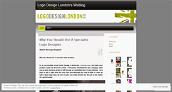 Desktop Screenshot of logodesignlondon.wordpress.com