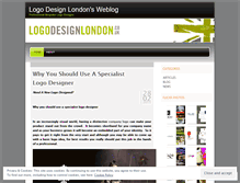 Tablet Screenshot of logodesignlondon.wordpress.com