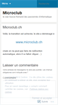 Mobile Screenshot of microclub.wordpress.com