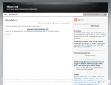 Tablet Screenshot of microclub.wordpress.com