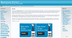 Desktop Screenshot of bizvision.wordpress.com