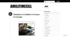 Desktop Screenshot of amilltimesill.wordpress.com