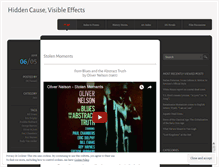 Tablet Screenshot of hiddencause.wordpress.com