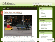 Tablet Screenshot of fishandloaves.wordpress.com