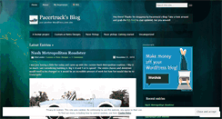 Desktop Screenshot of pacertruck.wordpress.com