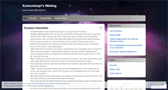 Desktop Screenshot of komunitaspr.wordpress.com