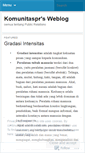 Mobile Screenshot of komunitaspr.wordpress.com