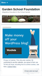 Mobile Screenshot of gardenschoolfoundation.wordpress.com