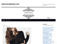 Tablet Screenshot of anoukshop.wordpress.com