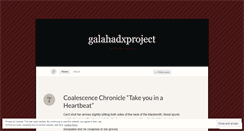 Desktop Screenshot of galahadxproject.wordpress.com