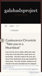 Mobile Screenshot of galahadxproject.wordpress.com
