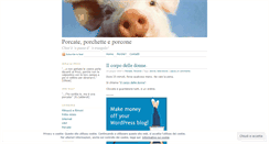 Desktop Screenshot of porcateeporchette.wordpress.com