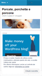 Mobile Screenshot of porcateeporchette.wordpress.com