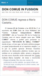 Mobile Screenshot of doncomue.wordpress.com