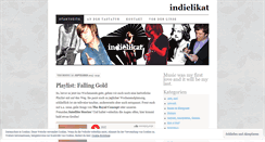 Desktop Screenshot of indielikat.wordpress.com