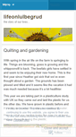 Mobile Screenshot of lifeonlulbegrud.wordpress.com