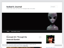 Tablet Screenshot of isoban.wordpress.com