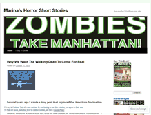 Tablet Screenshot of horrorshortstories.wordpress.com