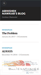Mobile Screenshot of nawkarak.wordpress.com