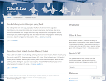 Tablet Screenshot of nilna.wordpress.com