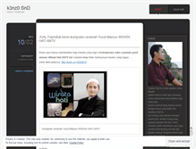 Tablet Screenshot of k3nz0snd.wordpress.com