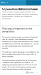 Mobile Screenshot of hopeoutreachinternational.wordpress.com