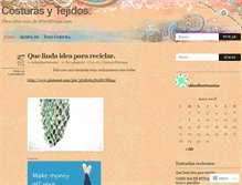 Tablet Screenshot of costurasytejidos.wordpress.com