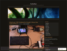 Tablet Screenshot of hackydays.wordpress.com