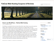 Tablet Screenshot of fatcow123.wordpress.com