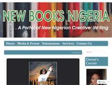 Tablet Screenshot of newbooksnigeria.wordpress.com