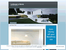 Tablet Screenshot of landscapeisbennis.wordpress.com