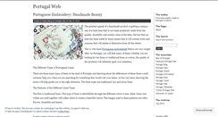 Desktop Screenshot of portugalweb.wordpress.com