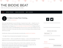Tablet Screenshot of biddiebeat.wordpress.com